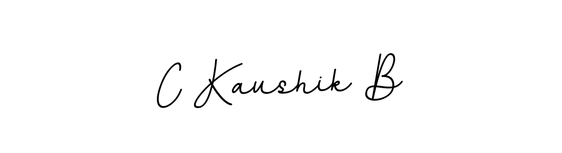 Also You can easily find your signature by using the search form. We will create C Kaushik B name handwritten signature images for you free of cost using BallpointsItalic-DORy9 sign style. C Kaushik B signature style 11 images and pictures png