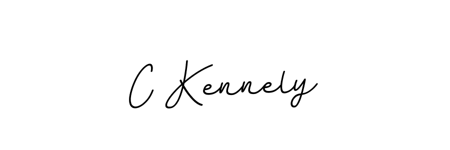 Make a beautiful signature design for name C Kennely. With this signature (BallpointsItalic-DORy9) style, you can create a handwritten signature for free. C Kennely signature style 11 images and pictures png