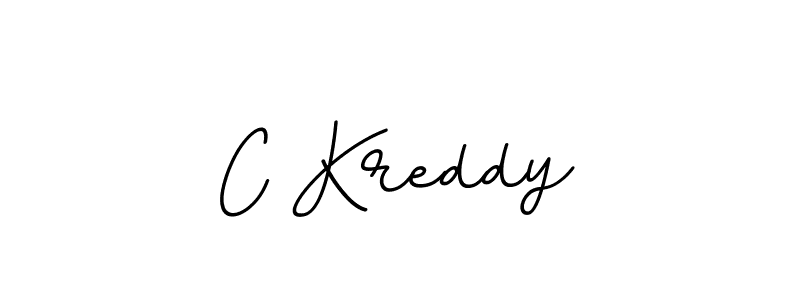 How to make C Kreddy signature? BallpointsItalic-DORy9 is a professional autograph style. Create handwritten signature for C Kreddy name. C Kreddy signature style 11 images and pictures png