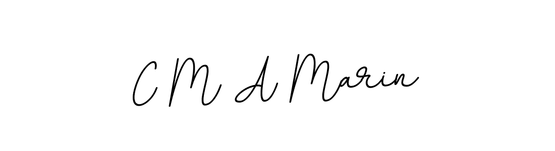 This is the best signature style for the C M A Marin name. Also you like these signature font (BallpointsItalic-DORy9). Mix name signature. C M A Marin signature style 11 images and pictures png