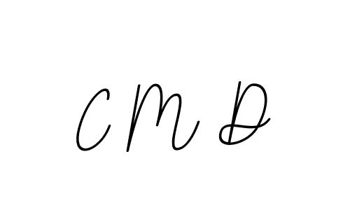 You should practise on your own different ways (BallpointsItalic-DORy9) to write your name (C M D) in signature. don't let someone else do it for you. C M D signature style 11 images and pictures png