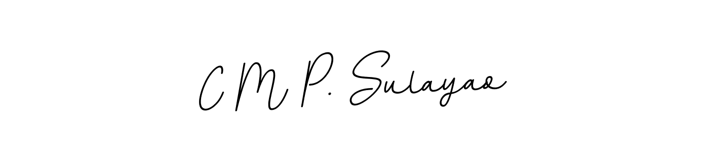 Also we have C M P. Sulayao name is the best signature style. Create professional handwritten signature collection using BallpointsItalic-DORy9 autograph style. C M P. Sulayao signature style 11 images and pictures png