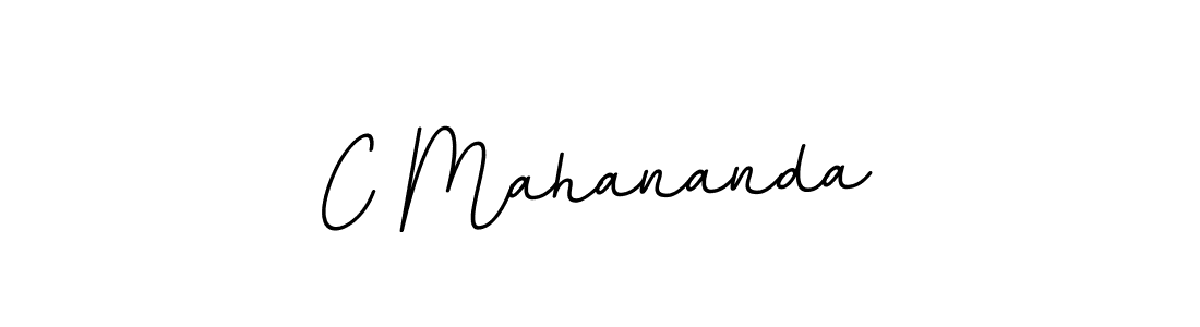 It looks lik you need a new signature style for name C Mahananda. Design unique handwritten (BallpointsItalic-DORy9) signature with our free signature maker in just a few clicks. C Mahananda signature style 11 images and pictures png