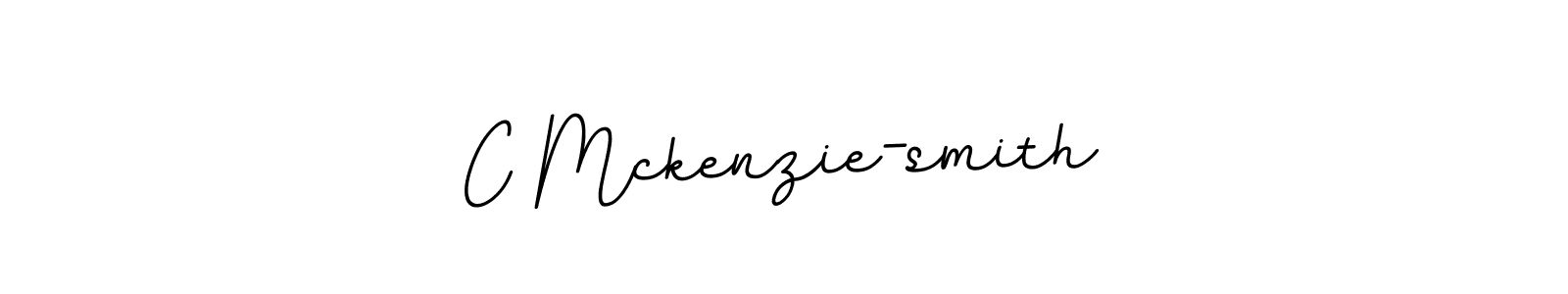 Make a beautiful signature design for name C Mckenzie-smith. With this signature (BallpointsItalic-DORy9) style, you can create a handwritten signature for free. C Mckenzie-smith signature style 11 images and pictures png