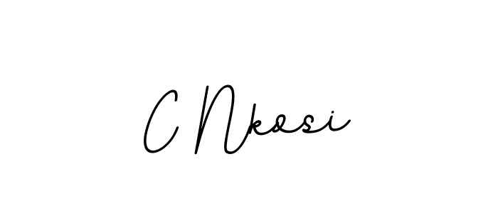 This is the best signature style for the C Nkosi name. Also you like these signature font (BallpointsItalic-DORy9). Mix name signature. C Nkosi signature style 11 images and pictures png