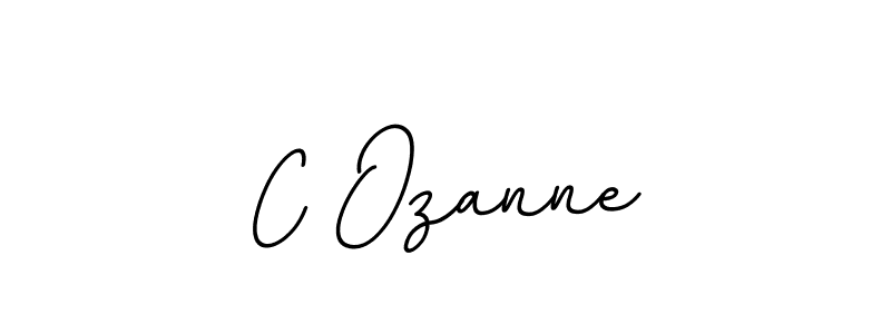 How to make C Ozanne signature? BallpointsItalic-DORy9 is a professional autograph style. Create handwritten signature for C Ozanne name. C Ozanne signature style 11 images and pictures png