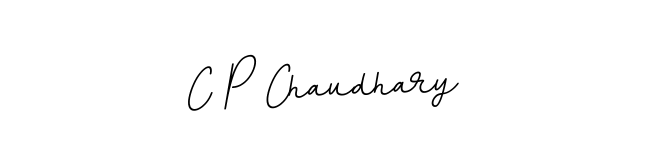 The best way (BallpointsItalic-DORy9) to make a short signature is to pick only two or three words in your name. The name C P Chaudhary include a total of six letters. For converting this name. C P Chaudhary signature style 11 images and pictures png