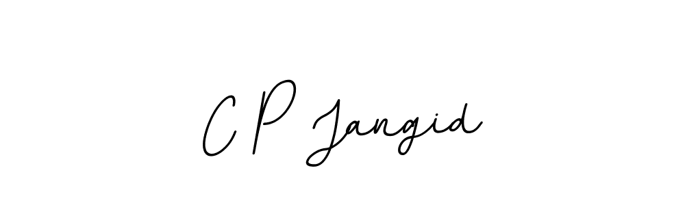 BallpointsItalic-DORy9 is a professional signature style that is perfect for those who want to add a touch of class to their signature. It is also a great choice for those who want to make their signature more unique. Get C P Jangid name to fancy signature for free. C P Jangid signature style 11 images and pictures png
