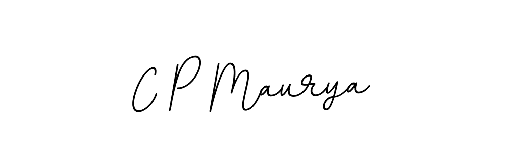 The best way (BallpointsItalic-DORy9) to make a short signature is to pick only two or three words in your name. The name C P Maurya include a total of six letters. For converting this name. C P Maurya signature style 11 images and pictures png