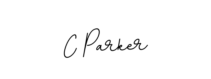 Make a beautiful signature design for name C Parker. With this signature (BallpointsItalic-DORy9) style, you can create a handwritten signature for free. C Parker signature style 11 images and pictures png