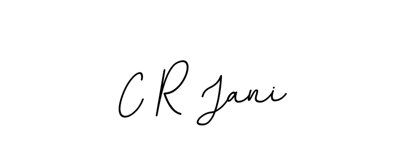 How to make C R Jani signature? BallpointsItalic-DORy9 is a professional autograph style. Create handwritten signature for C R Jani name. C R Jani signature style 11 images and pictures png