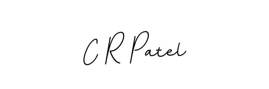 C R Patel stylish signature style. Best Handwritten Sign (BallpointsItalic-DORy9) for my name. Handwritten Signature Collection Ideas for my name C R Patel. C R Patel signature style 11 images and pictures png