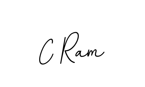 You should practise on your own different ways (BallpointsItalic-DORy9) to write your name (C Ram) in signature. don't let someone else do it for you. C Ram signature style 11 images and pictures png