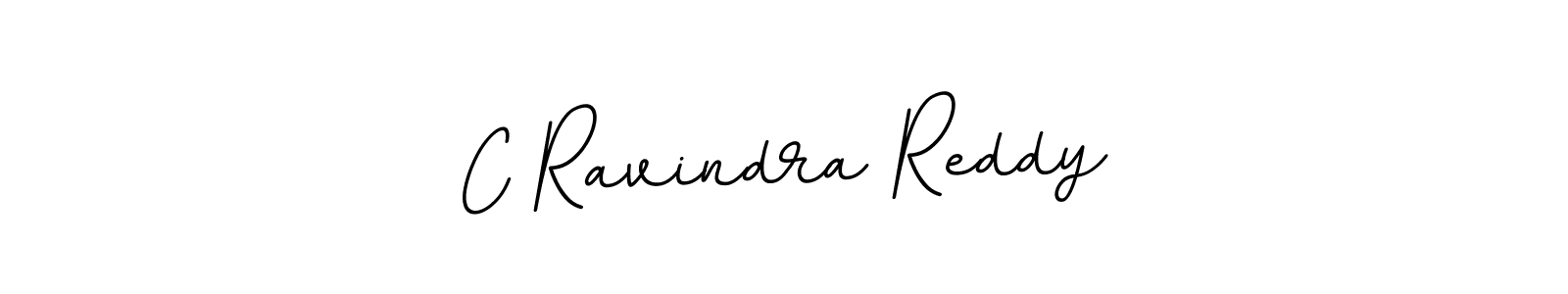 C Ravindra Reddy stylish signature style. Best Handwritten Sign (BallpointsItalic-DORy9) for my name. Handwritten Signature Collection Ideas for my name C Ravindra Reddy. C Ravindra Reddy signature style 11 images and pictures png