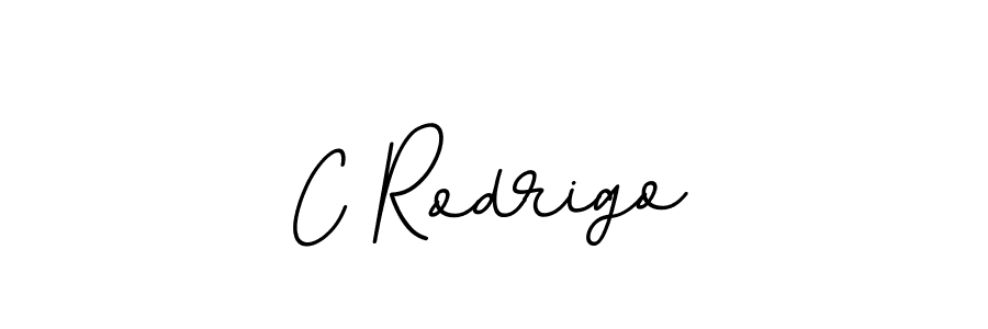 Use a signature maker to create a handwritten signature online. With this signature software, you can design (BallpointsItalic-DORy9) your own signature for name C Rodrigo. C Rodrigo signature style 11 images and pictures png