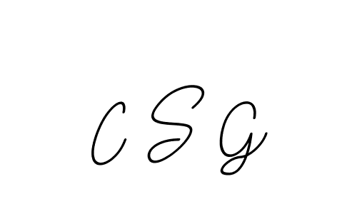 It looks lik you need a new signature style for name C S G. Design unique handwritten (BallpointsItalic-DORy9) signature with our free signature maker in just a few clicks. C S G signature style 11 images and pictures png