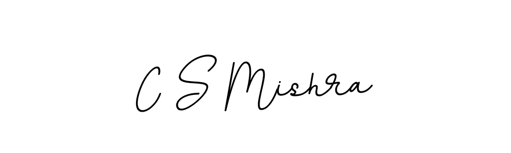 The best way (BallpointsItalic-DORy9) to make a short signature is to pick only two or three words in your name. The name C S Mishra include a total of six letters. For converting this name. C S Mishra signature style 11 images and pictures png