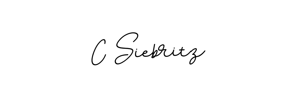 Create a beautiful signature design for name C Siebritz. With this signature (BallpointsItalic-DORy9) fonts, you can make a handwritten signature for free. C Siebritz signature style 11 images and pictures png
