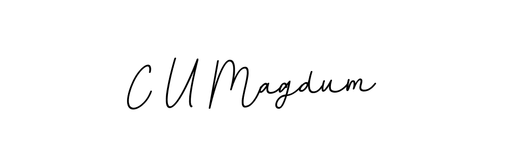 Also we have C U Magdum name is the best signature style. Create professional handwritten signature collection using BallpointsItalic-DORy9 autograph style. C U Magdum signature style 11 images and pictures png