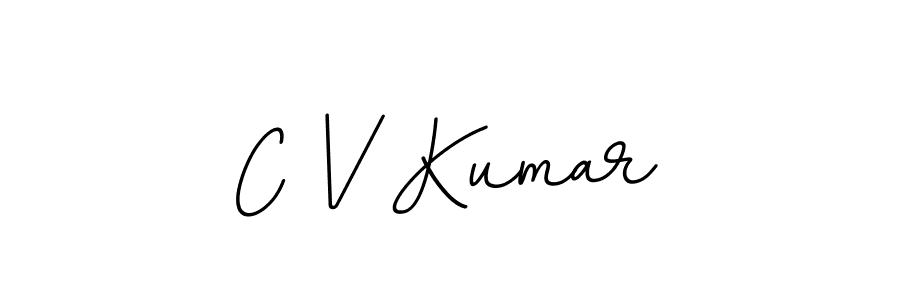 BallpointsItalic-DORy9 is a professional signature style that is perfect for those who want to add a touch of class to their signature. It is also a great choice for those who want to make their signature more unique. Get C V Kumar name to fancy signature for free. C V Kumar signature style 11 images and pictures png