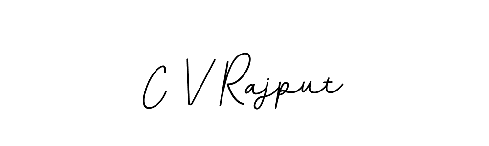 Check out images of Autograph of C V Rajput name. Actor C V Rajput Signature Style. BallpointsItalic-DORy9 is a professional sign style online. C V Rajput signature style 11 images and pictures png