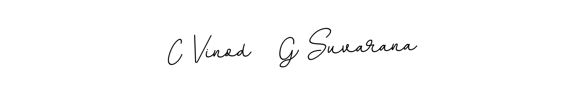 Check out images of Autograph of C Vinod   G Suvarana name. Actor C Vinod   G Suvarana Signature Style. BallpointsItalic-DORy9 is a professional sign style online. C Vinod   G Suvarana signature style 11 images and pictures png