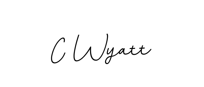 BallpointsItalic-DORy9 is a professional signature style that is perfect for those who want to add a touch of class to their signature. It is also a great choice for those who want to make their signature more unique. Get C Wyatt name to fancy signature for free. C Wyatt signature style 11 images and pictures png