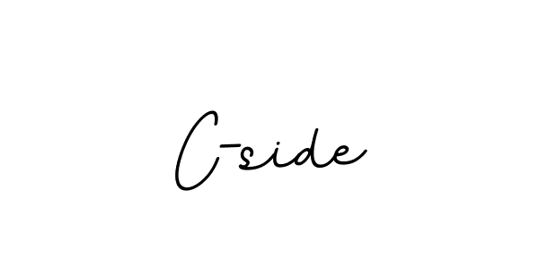 C-side stylish signature style. Best Handwritten Sign (BallpointsItalic-DORy9) for my name. Handwritten Signature Collection Ideas for my name C-side. C-side signature style 11 images and pictures png