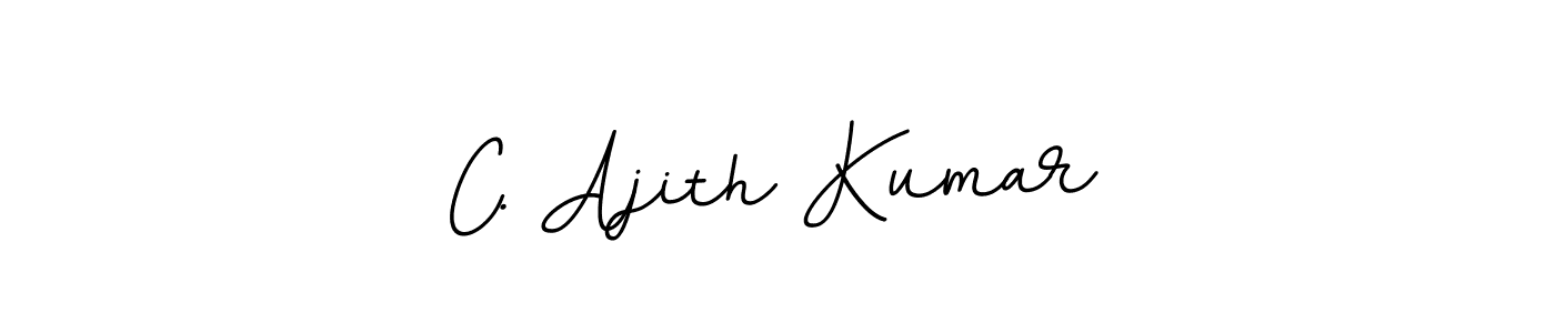 Make a beautiful signature design for name C. Ajith Kumar. Use this online signature maker to create a handwritten signature for free. C. Ajith Kumar signature style 11 images and pictures png