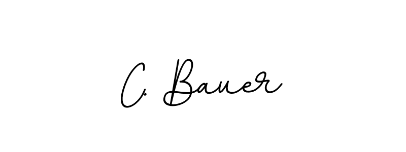 The best way (BallpointsItalic-DORy9) to make a short signature is to pick only two or three words in your name. The name C. Bauer include a total of six letters. For converting this name. C. Bauer signature style 11 images and pictures png