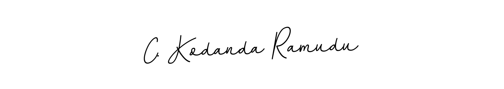 It looks lik you need a new signature style for name C. Kodanda Ramudu. Design unique handwritten (BallpointsItalic-DORy9) signature with our free signature maker in just a few clicks. C. Kodanda Ramudu signature style 11 images and pictures png