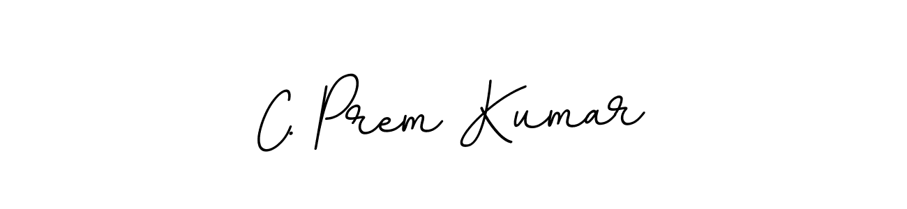 if you are searching for the best signature style for your name C. Prem Kumar. so please give up your signature search. here we have designed multiple signature styles  using BallpointsItalic-DORy9. C. Prem Kumar signature style 11 images and pictures png