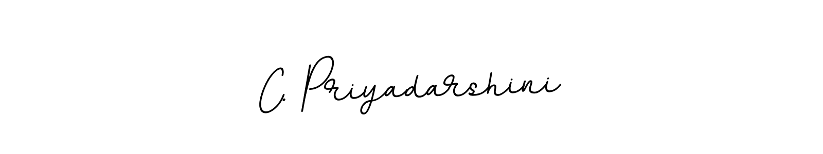 You should practise on your own different ways (BallpointsItalic-DORy9) to write your name (C. Priyadarshini) in signature. don't let someone else do it for you. C. Priyadarshini signature style 11 images and pictures png