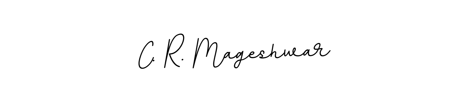 Make a beautiful signature design for name C. R. Mageshwar. Use this online signature maker to create a handwritten signature for free. C. R. Mageshwar signature style 11 images and pictures png