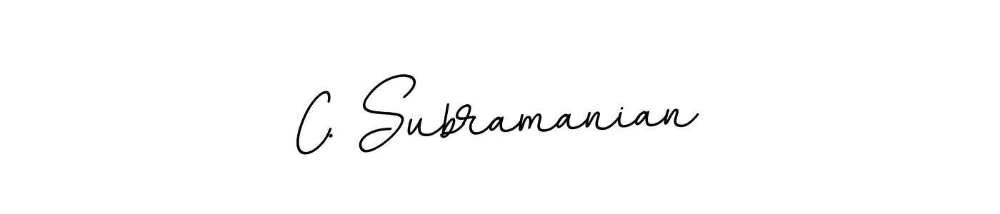 Also You can easily find your signature by using the search form. We will create C. Subramanian name handwritten signature images for you free of cost using BallpointsItalic-DORy9 sign style. C. Subramanian signature style 11 images and pictures png