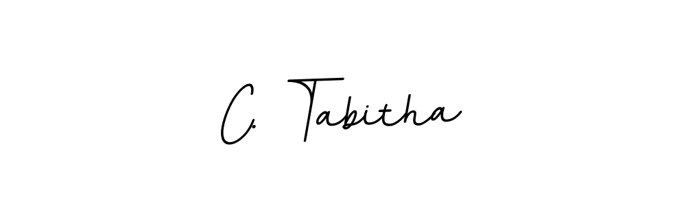 Also we have C. Tabitha name is the best signature style. Create professional handwritten signature collection using BallpointsItalic-DORy9 autograph style. C. Tabitha signature style 11 images and pictures png