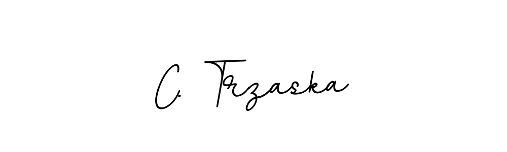How to Draw C. Trzaska signature style? BallpointsItalic-DORy9 is a latest design signature styles for name C. Trzaska. C. Trzaska signature style 11 images and pictures png