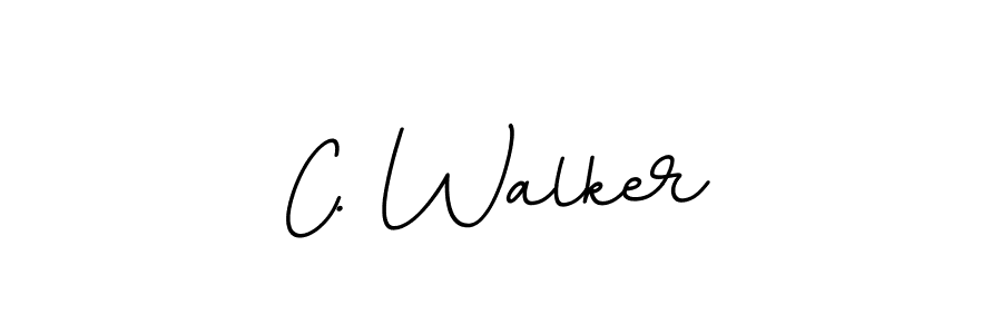 How to make C. Walker signature? BallpointsItalic-DORy9 is a professional autograph style. Create handwritten signature for C. Walker name. C. Walker signature style 11 images and pictures png