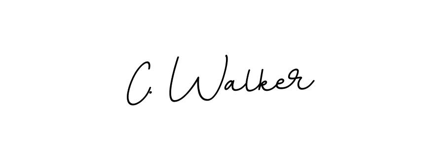 Also we have C. Walker name is the best signature style. Create professional handwritten signature collection using BallpointsItalic-DORy9 autograph style. C. Walker signature style 11 images and pictures png