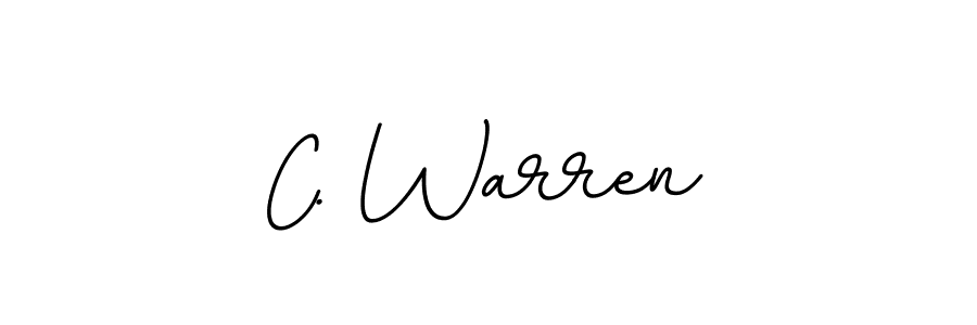 Use a signature maker to create a handwritten signature online. With this signature software, you can design (BallpointsItalic-DORy9) your own signature for name C. Warren. C. Warren signature style 11 images and pictures png