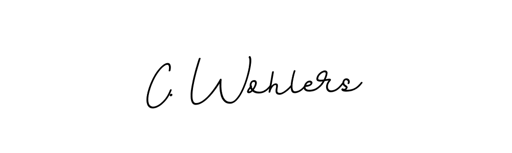 Here are the top 10 professional signature styles for the name C. Wohlers. These are the best autograph styles you can use for your name. C. Wohlers signature style 11 images and pictures png