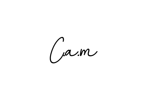 This is the best signature style for the C.a.m name. Also you like these signature font (BallpointsItalic-DORy9). Mix name signature. C.a.m signature style 11 images and pictures png