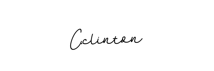 The best way (BallpointsItalic-DORy9) to make a short signature is to pick only two or three words in your name. The name C.clinton include a total of six letters. For converting this name. C.clinton signature style 11 images and pictures png