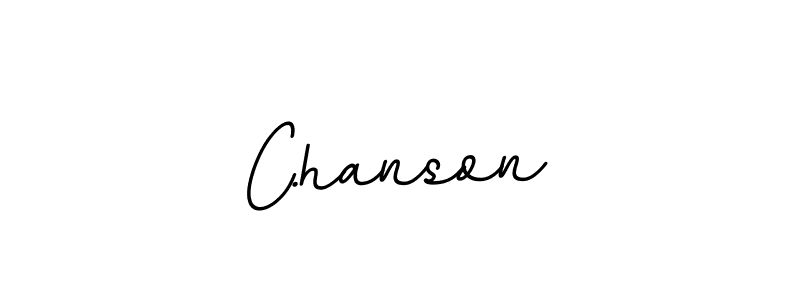 The best way (BallpointsItalic-DORy9) to make a short signature is to pick only two or three words in your name. The name C.hanson include a total of six letters. For converting this name. C.hanson signature style 11 images and pictures png