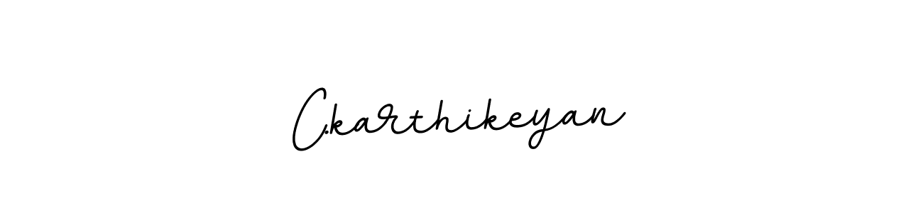 The best way (BallpointsItalic-DORy9) to make a short signature is to pick only two or three words in your name. The name C.karthikeyan include a total of six letters. For converting this name. C.karthikeyan signature style 11 images and pictures png