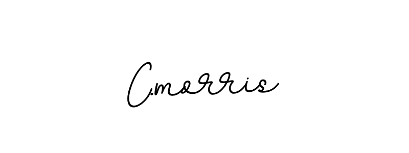 Design your own signature with our free online signature maker. With this signature software, you can create a handwritten (BallpointsItalic-DORy9) signature for name C.morris. C.morris signature style 11 images and pictures png