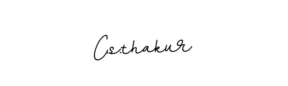 Use a signature maker to create a handwritten signature online. With this signature software, you can design (BallpointsItalic-DORy9) your own signature for name C.s.thakur. C.s.thakur signature style 11 images and pictures png