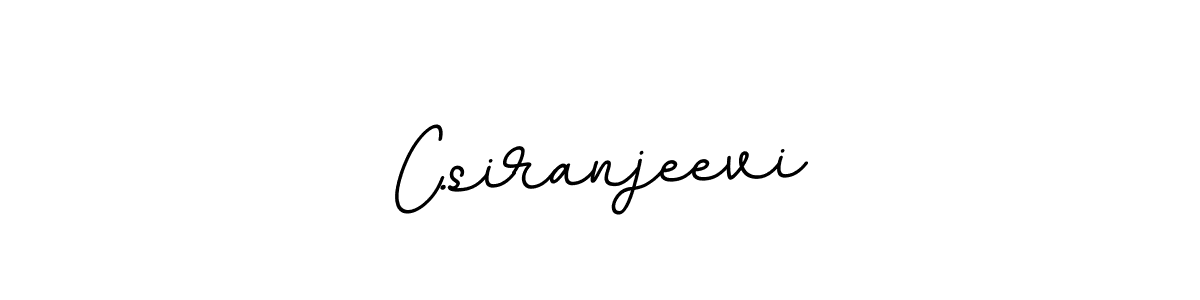 Create a beautiful signature design for name C.siranjeevi. With this signature (BallpointsItalic-DORy9) fonts, you can make a handwritten signature for free. C.siranjeevi signature style 11 images and pictures png