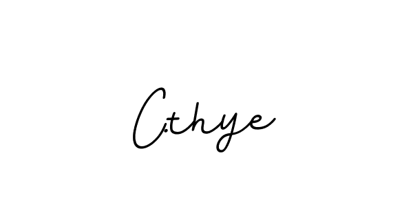 You should practise on your own different ways (BallpointsItalic-DORy9) to write your name (C.thye) in signature. don't let someone else do it for you. C.thye signature style 11 images and pictures png