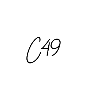 C49 stylish signature style. Best Handwritten Sign (BallpointsItalic-DORy9) for my name. Handwritten Signature Collection Ideas for my name C49. C49 signature style 11 images and pictures png